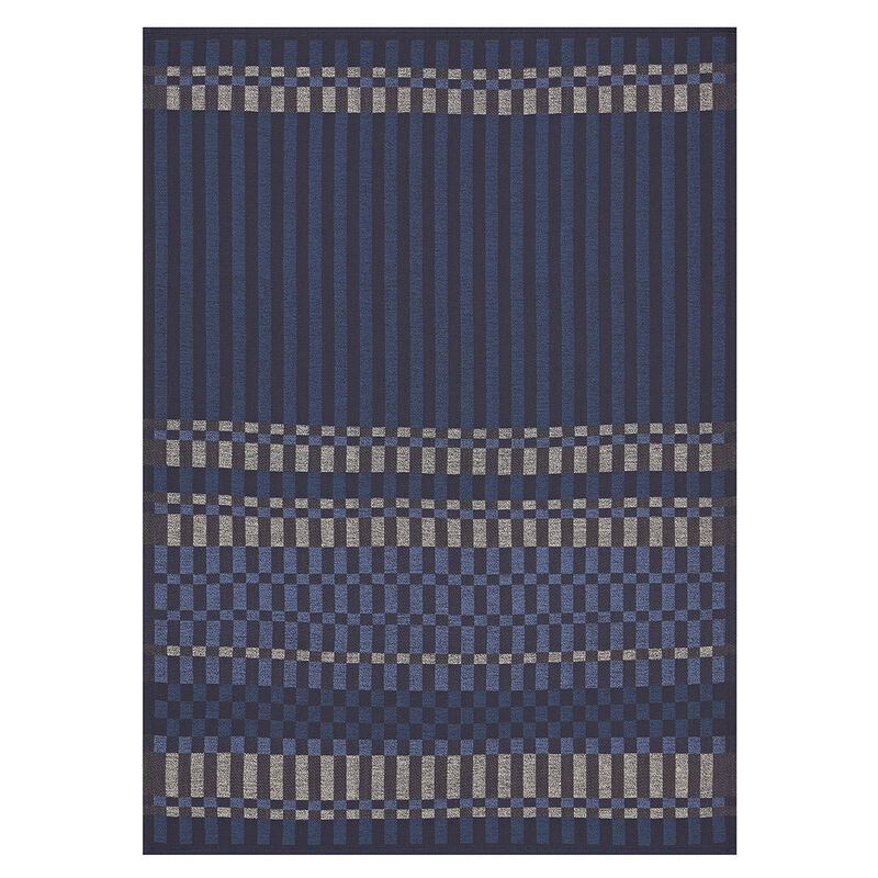 Le Jacquard Français | Origin Rhythme Tea Towel - Blue