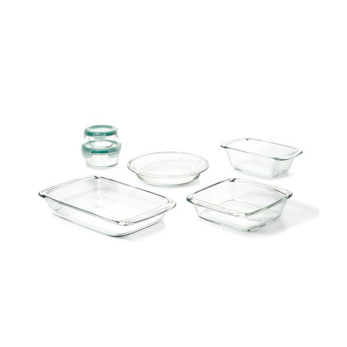 Oxo | Glass Bake Serve & Store Set Of 8 Pieces