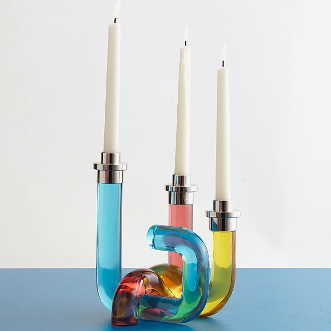 Maison Lipari Pompidou Candleholder - Multicolor  JONATHAN ADLER.