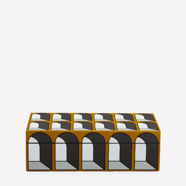 Maison Lipari Arcade Lacquer Box - Small  JONATHAN ADLER.