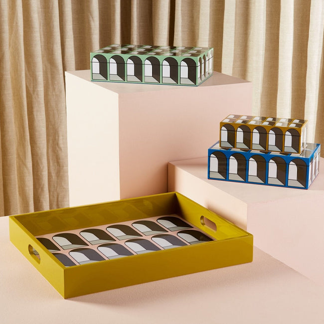 Maison Lipari Arcade Lacquer Box - Small  JONATHAN ADLER.