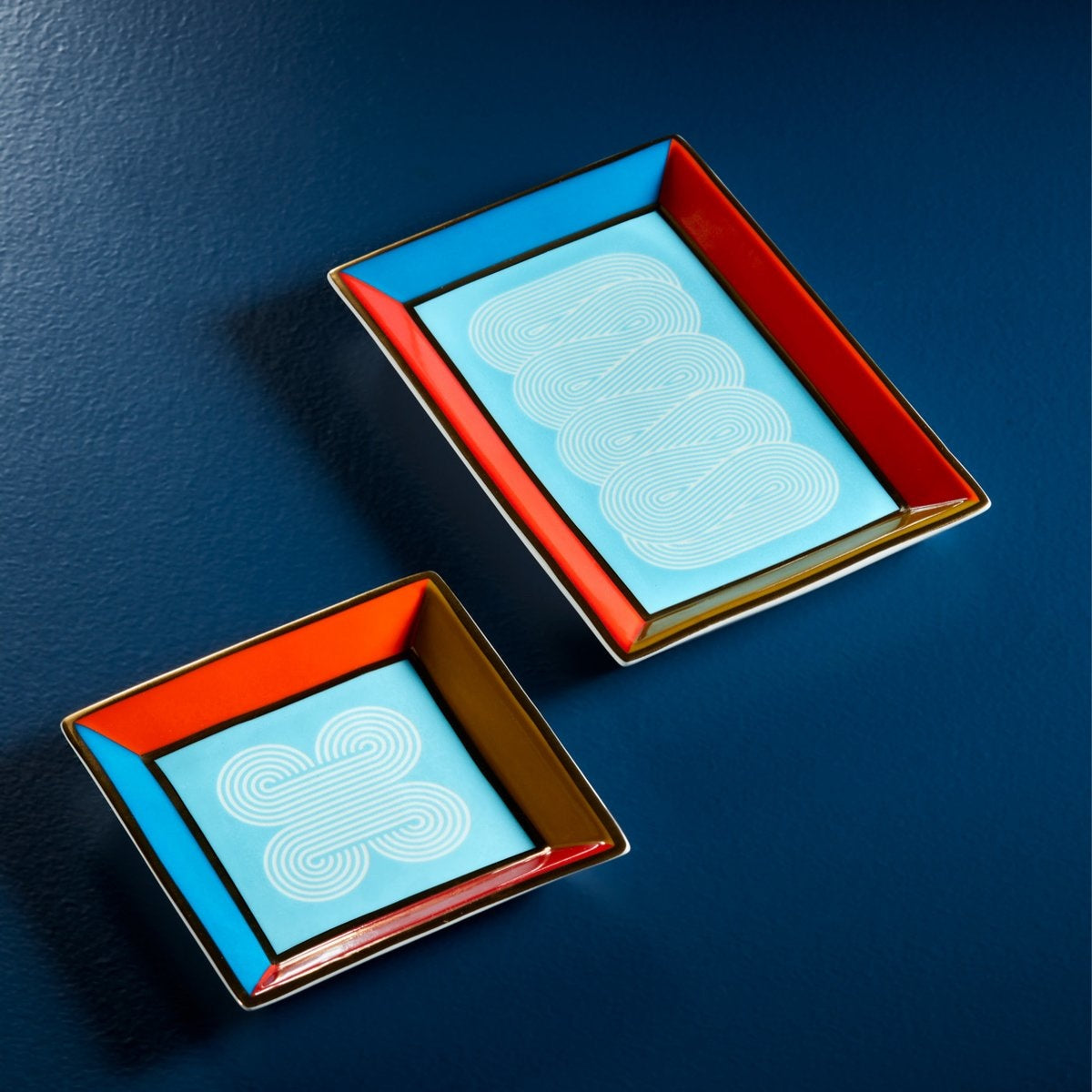 Maison Lipari Pompidou Rectangle Tray - Multicolor  JONATHAN ADLER.