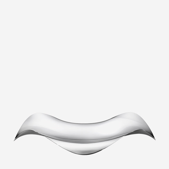 Maison Lipari Cobra Oval Tray - Silver  GEORG JENSEN.