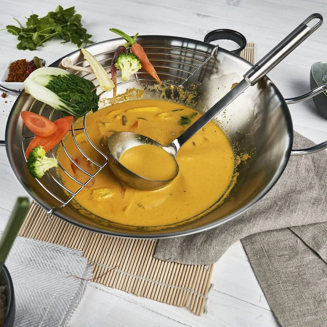 Maison Lipari Pro Soup Ladle Silver Stainless Steel L: 12.76 in  ZWILLING.