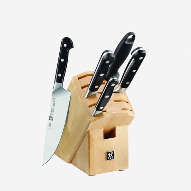 Maison Lipari Pro 6 Pc Knife Block Set - Black  ZWILLING.