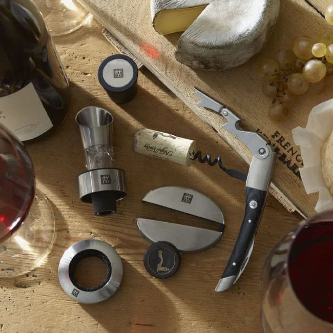 Maison Lipari Sommelier 4 Pc Wine Set - Silver  ZWILLING.