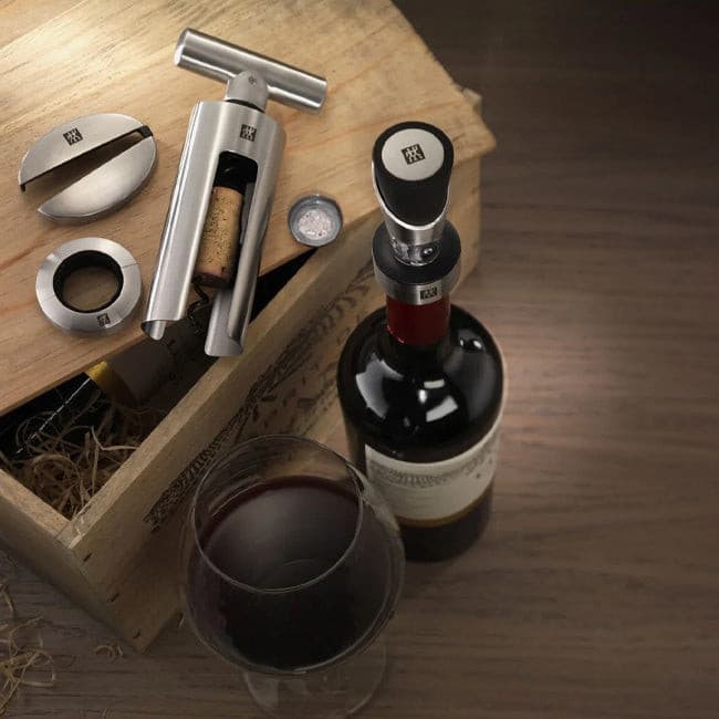 Maison Lipari Sommelier 4 Pc Wine Set - Silver  ZWILLING.