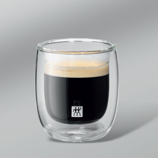 Maison Lipari Sorrento Double Wall Espresso Glass Set - Clear  ZWILLING.