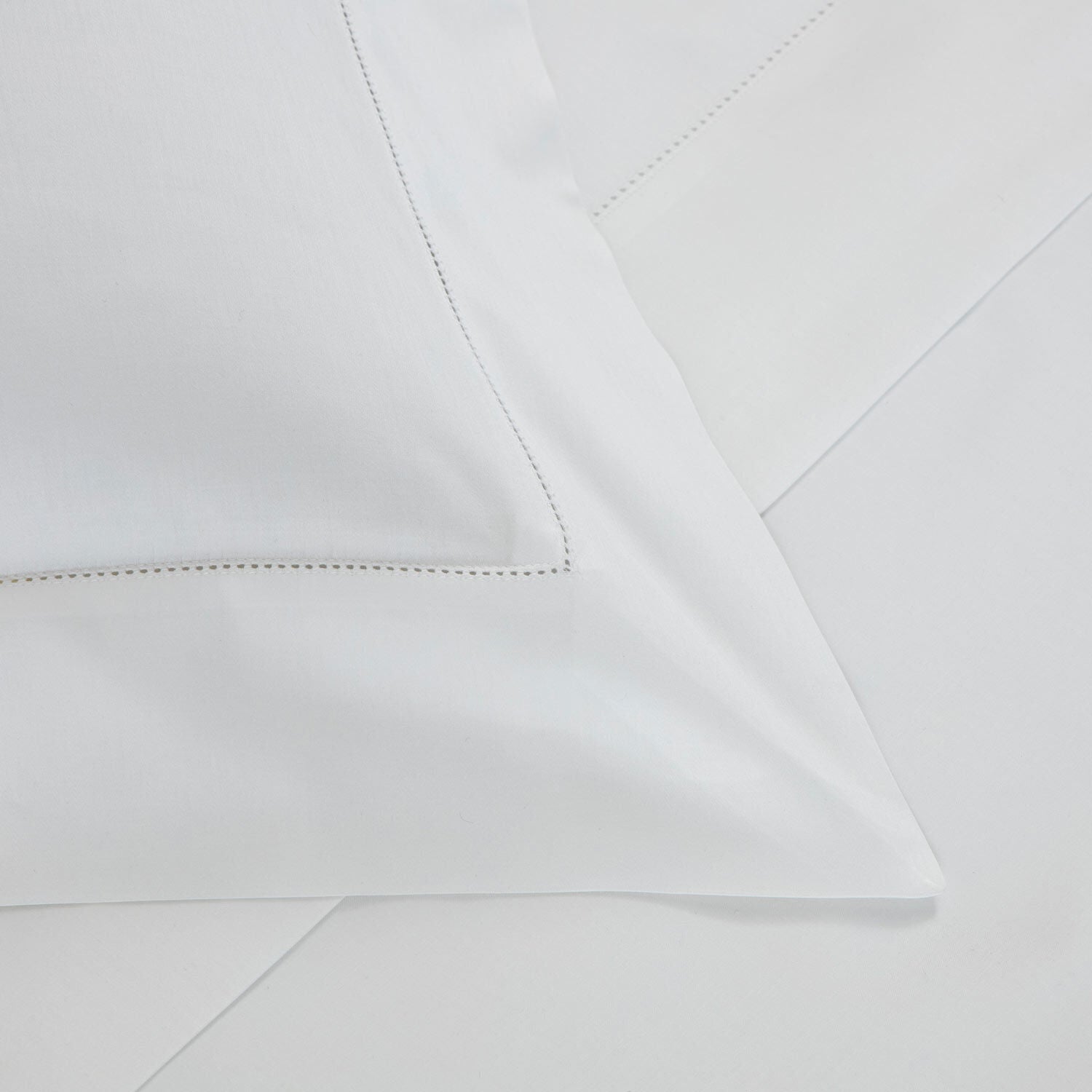 Frette | Single Ajour Standard Taie d'oreiller - Blanc