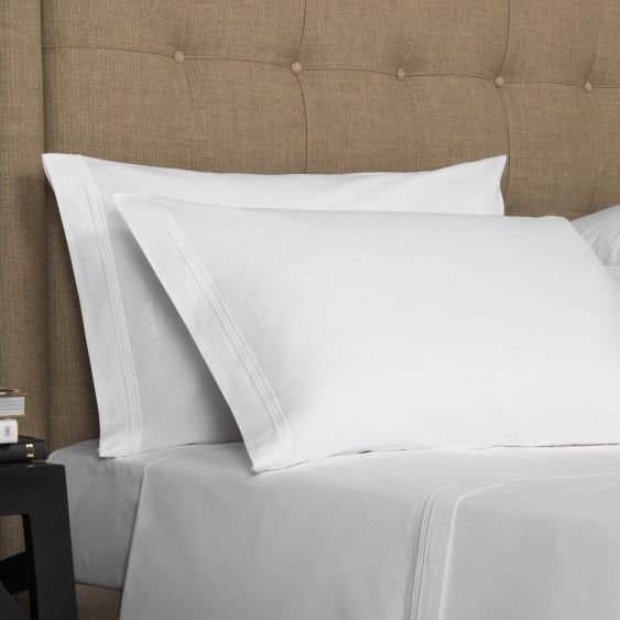 Frette | Hotel Classic 2 Standard White Cotton Pillowcases