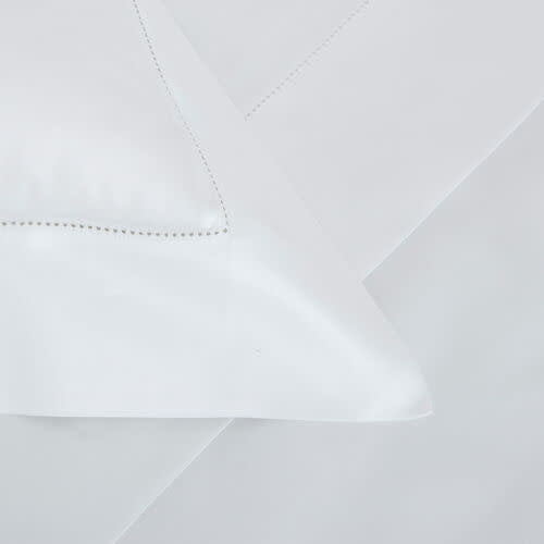 Maison Lipari Single Ajour King Duvet Cover White  FRETTE.