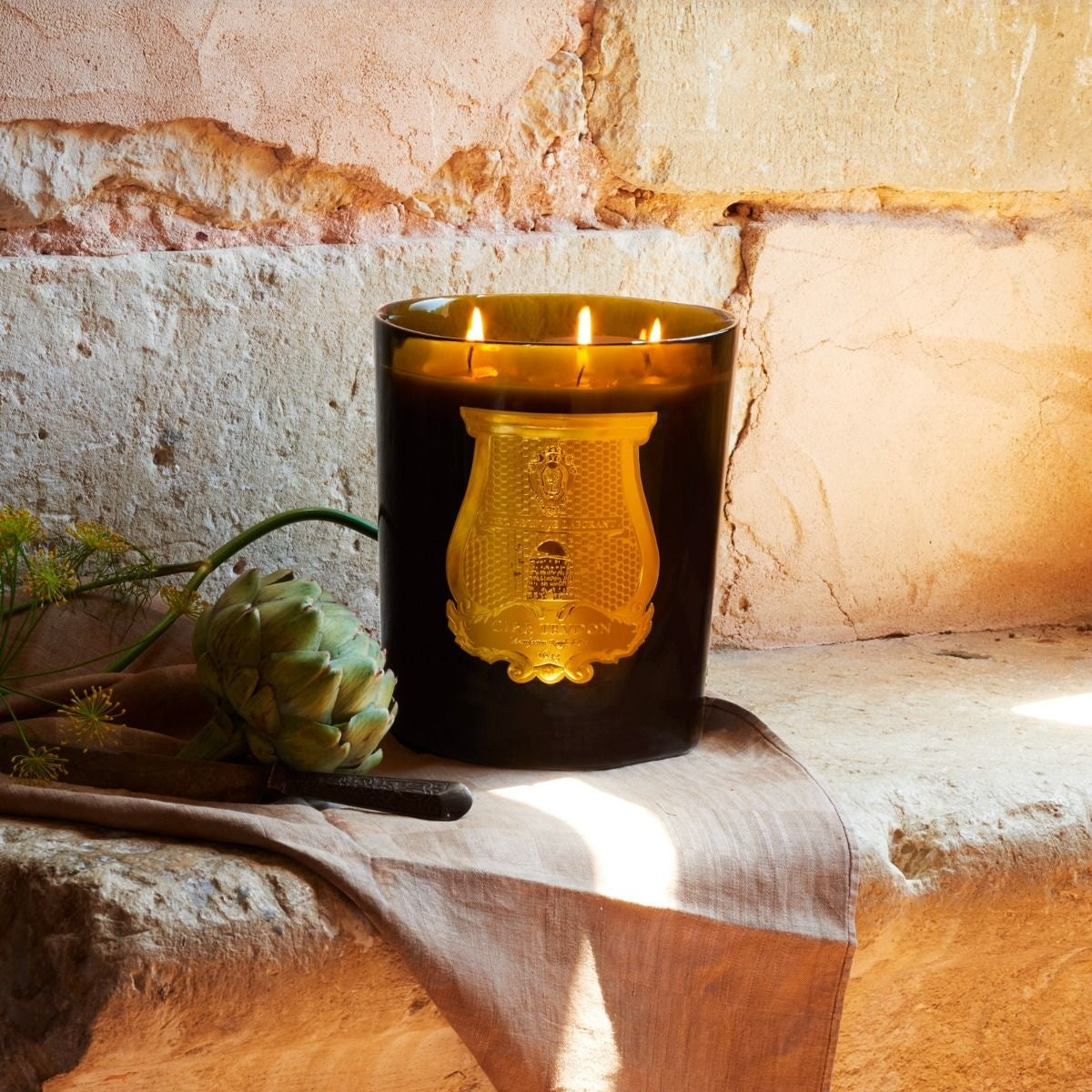 Maison Lipari Great Solis Rex Versailles Wooden Floors Scented Candle - 3kg  CIRE TRUDON.