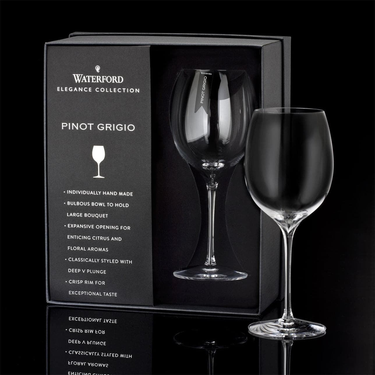 Waterford - 2 verres à Pinot Grigio Elegance
