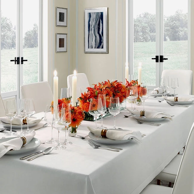 Maison Lipari Classico S/4 Dinner Napkin 20X20 White  SFERRA.