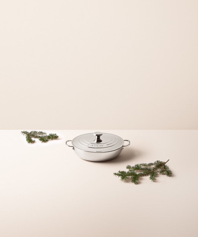 Le Creuset | Braisière en acier inoxydable - 4.8 L