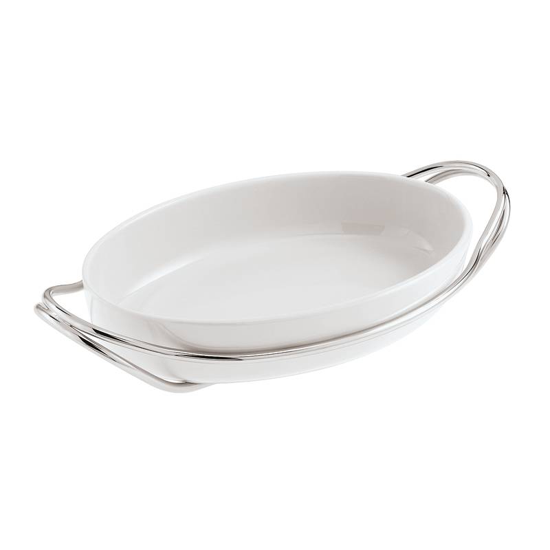 Sambonet | New Living Oval Porcelain Dish Set
