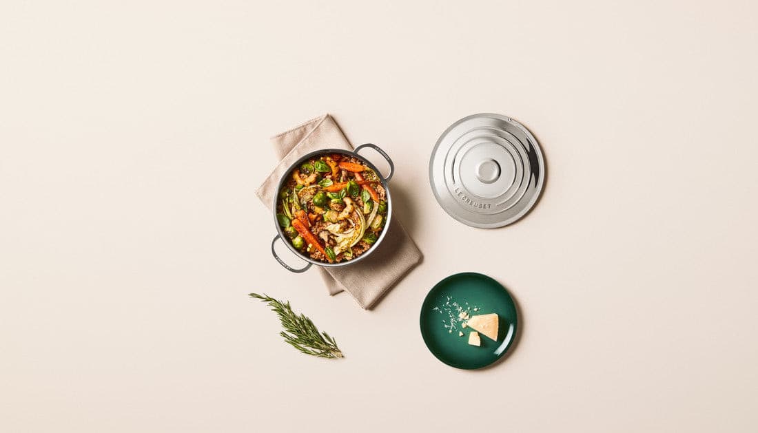 Le Creuset | Marmite à Risotto en acier inoxydable - 3.3 L