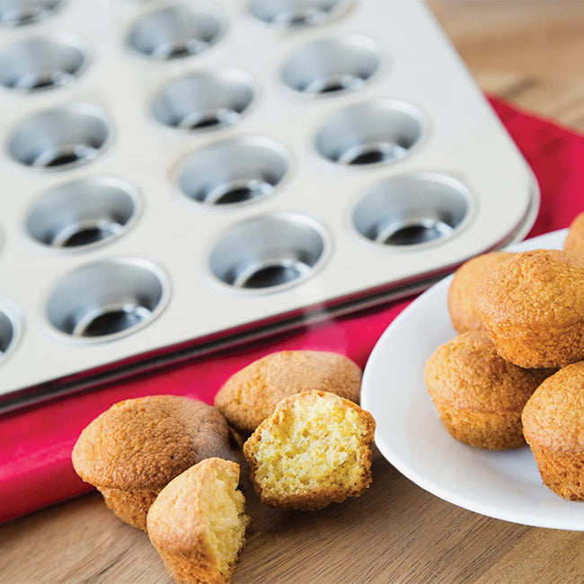 Maison Lipari 24 Cup Petite Muffin Pan  FOX RUN.