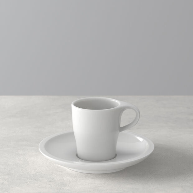 Maison Lipari Coffee Passion Espresso Cup & Saucer Set of 2 - White  VILLEROY & BOCH.