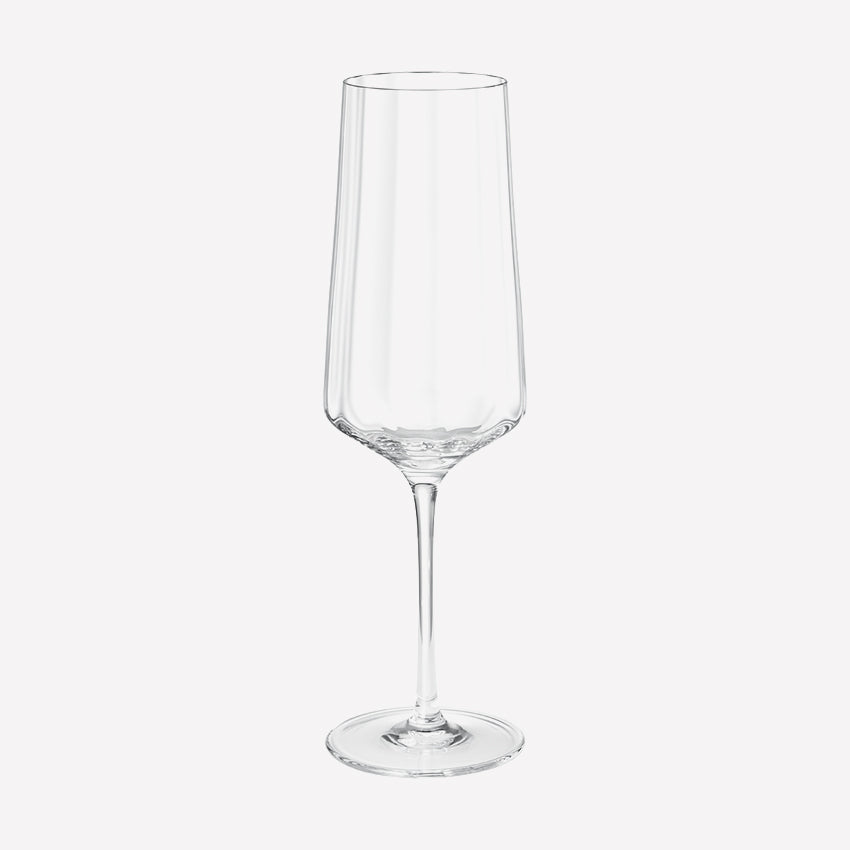 Georg Jensen | Bernadotte Champagne Flute Glass 6 Pcs
