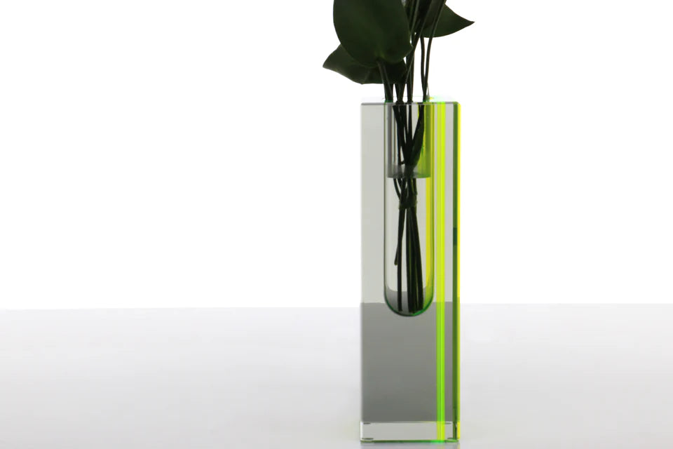 Alexandra Von Furstenberg | Vase Eclipse Tall- Vert - Edition limitée