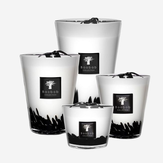 Maison Lipari Feathers Scented Candle  BAOBAB COLLECTION.