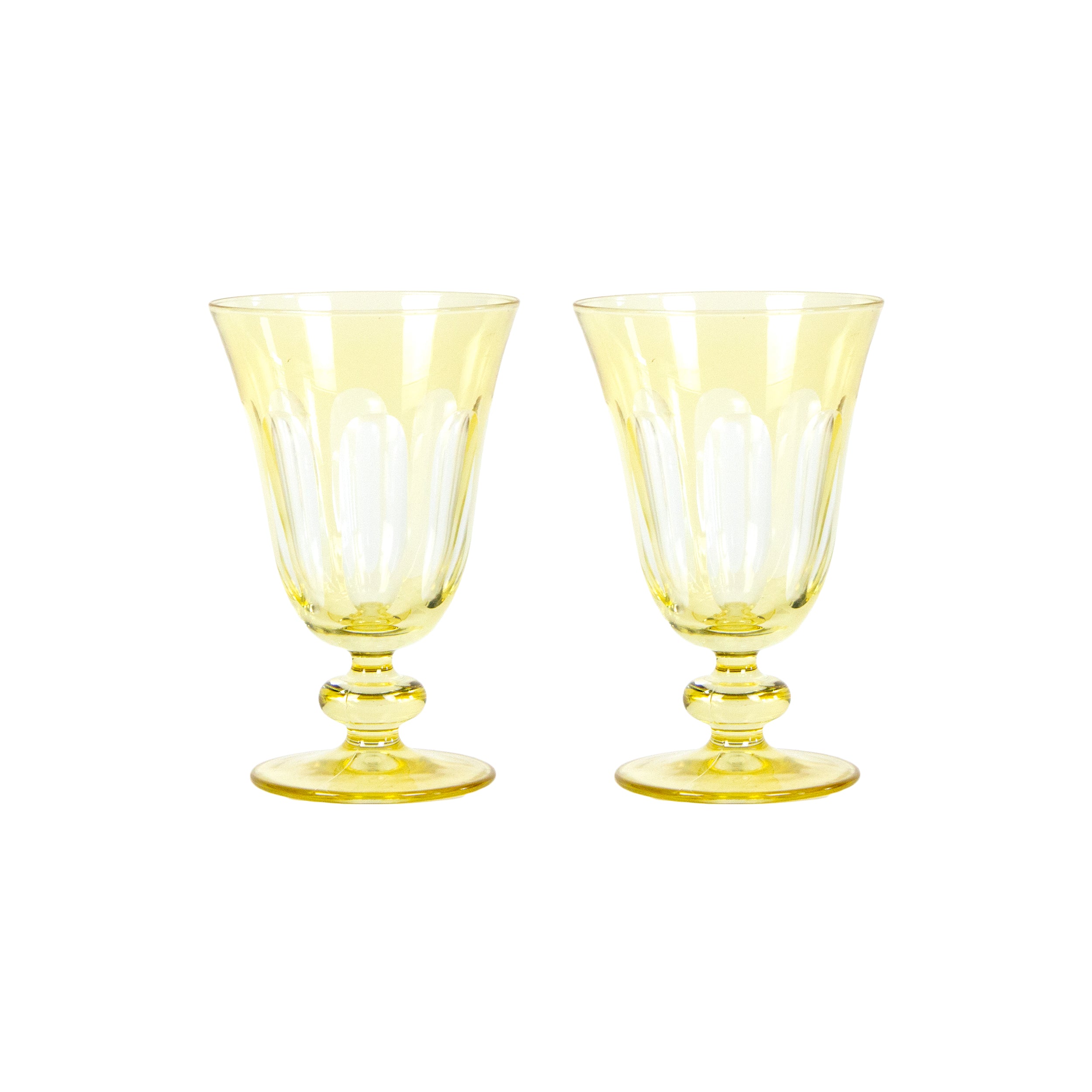 Sir Madam | Set of 2 Rialto Tulip Glasses - Limoncello