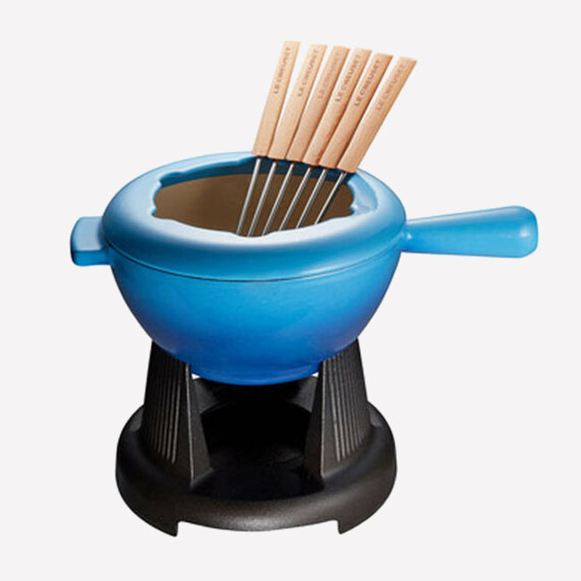 Maison Lipari Fondue Set  LE CREUSET.