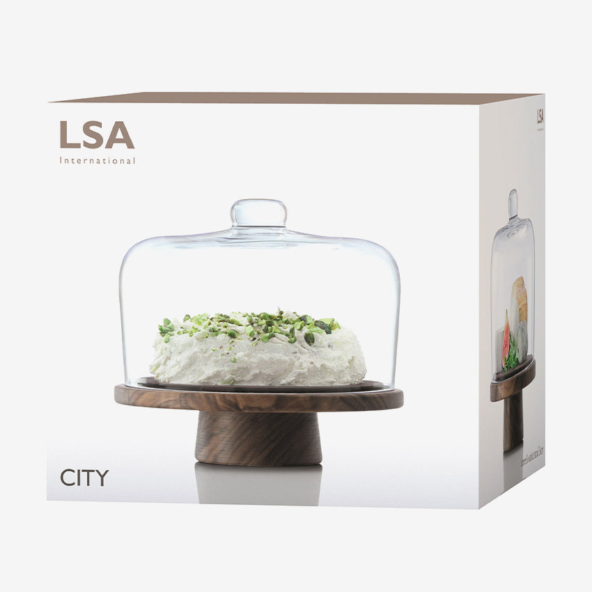 Lsa | City Dome & Walnut Stand