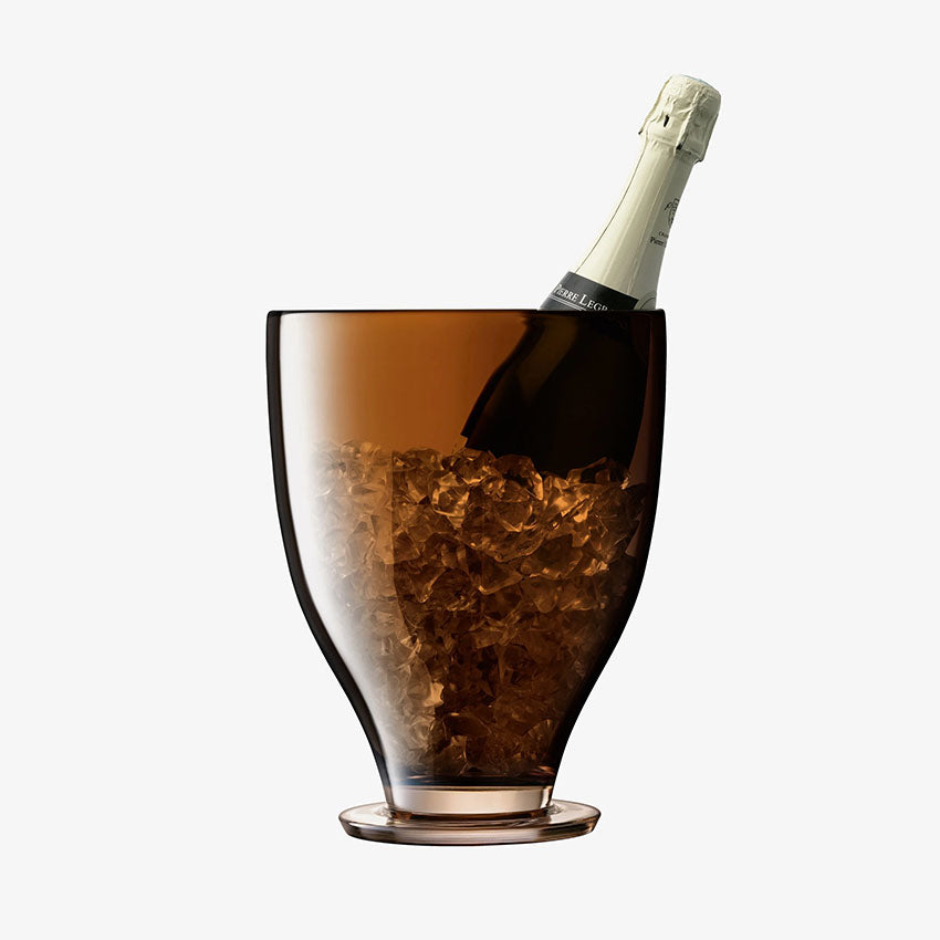 Lsa | Epoque Seau à Champagne H26cm Ambre/Lustre