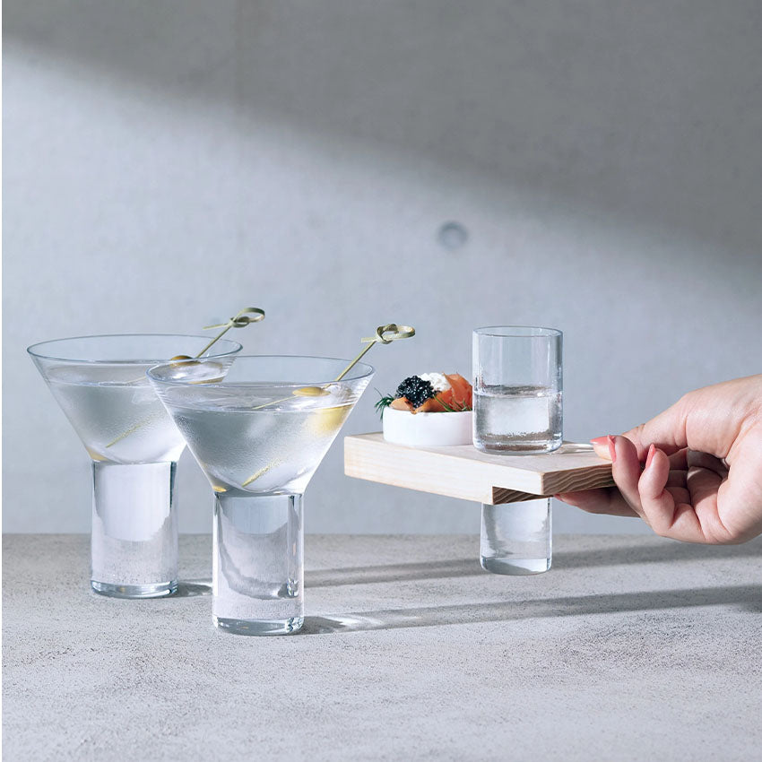 Lsa | 2 Vodka Cocktail Glasses