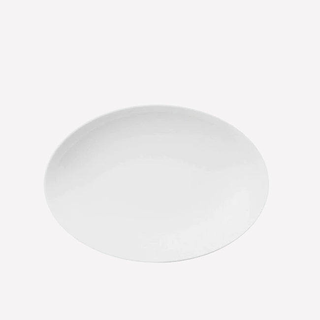 Thomas | Loft Oval Platter - White