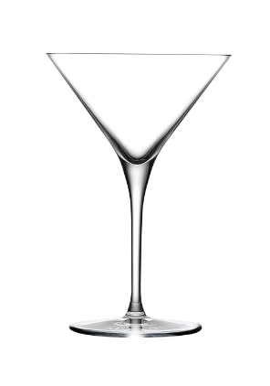 Verre Nude | Set de 2 verres à Martini Vintage - Clair