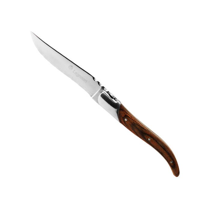 Maison Lipari Fassona Steak Knife Set Black  LEGNOART.
