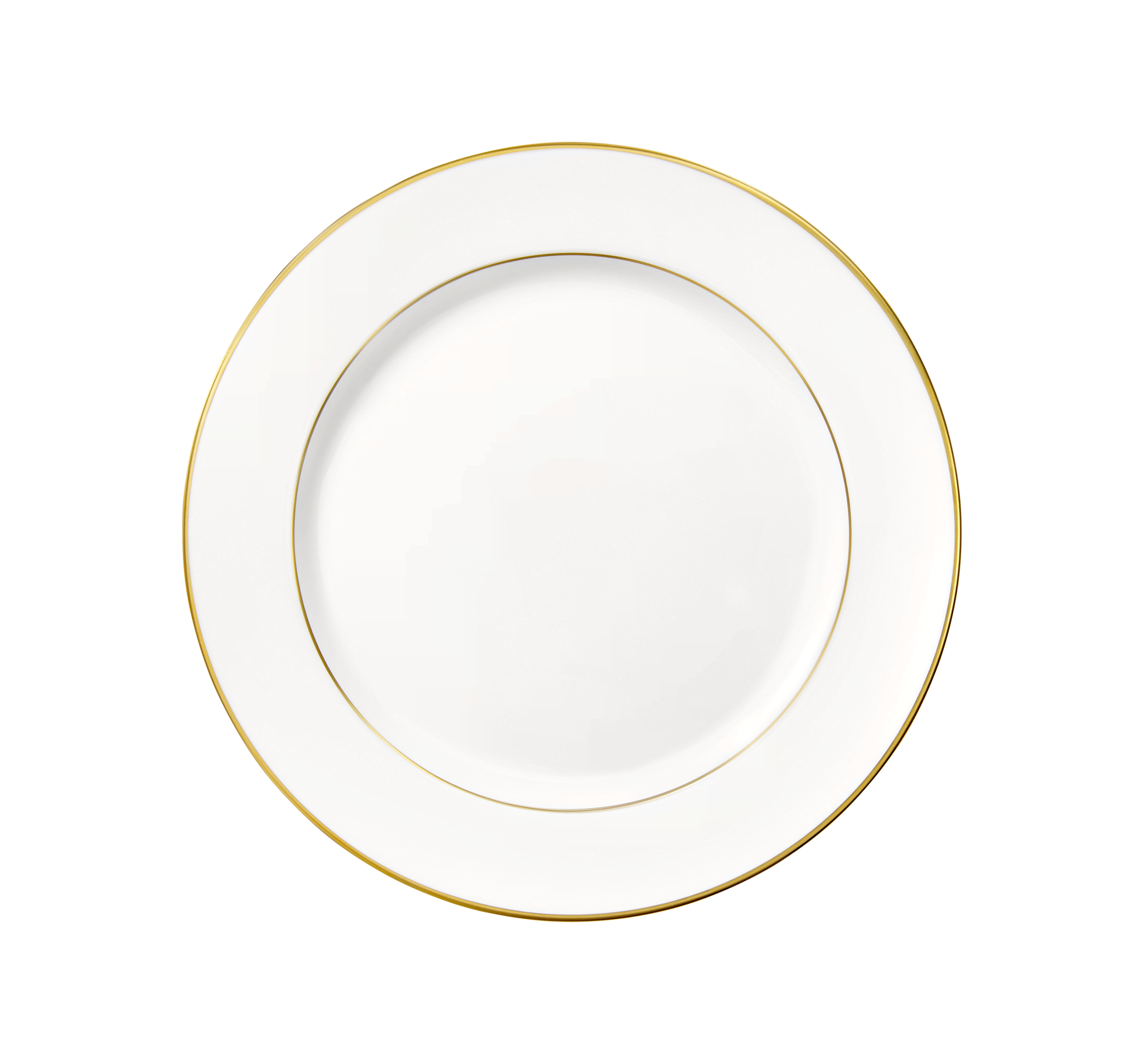 Maison Lipari CHRISTOFLE Albi Gilded Dessert Plate Porcelain Gold D: 21 cm  CHRISTOFLE.