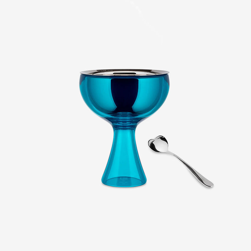 Alessi | Big Love Ice Cream Bowl & Spoon Set