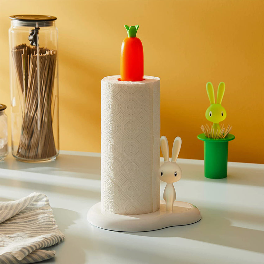 Alessi | Bunny & Carrot Kitchen Roll Holder