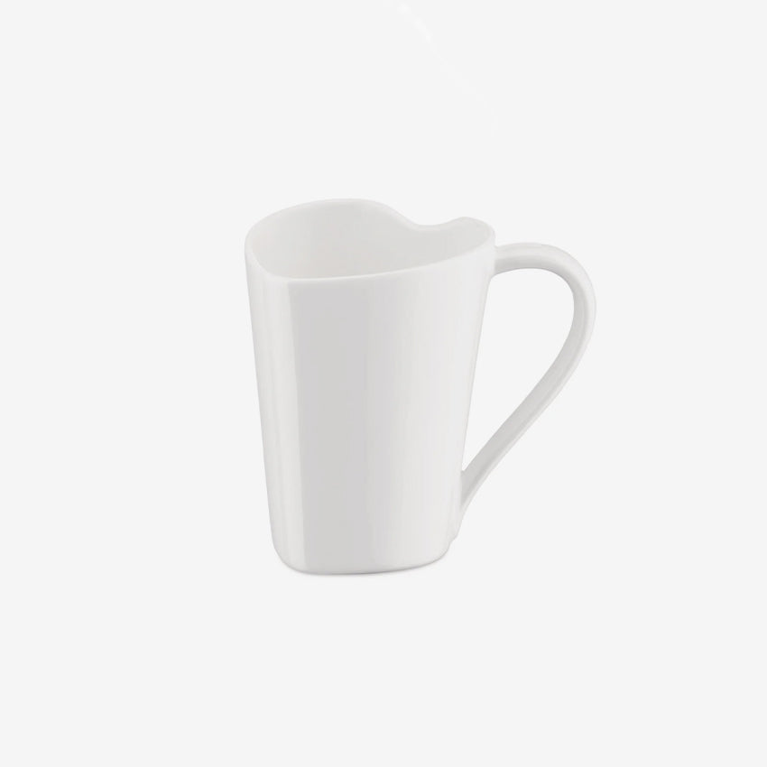 Alessi | To Coffee & Tea Mug - White