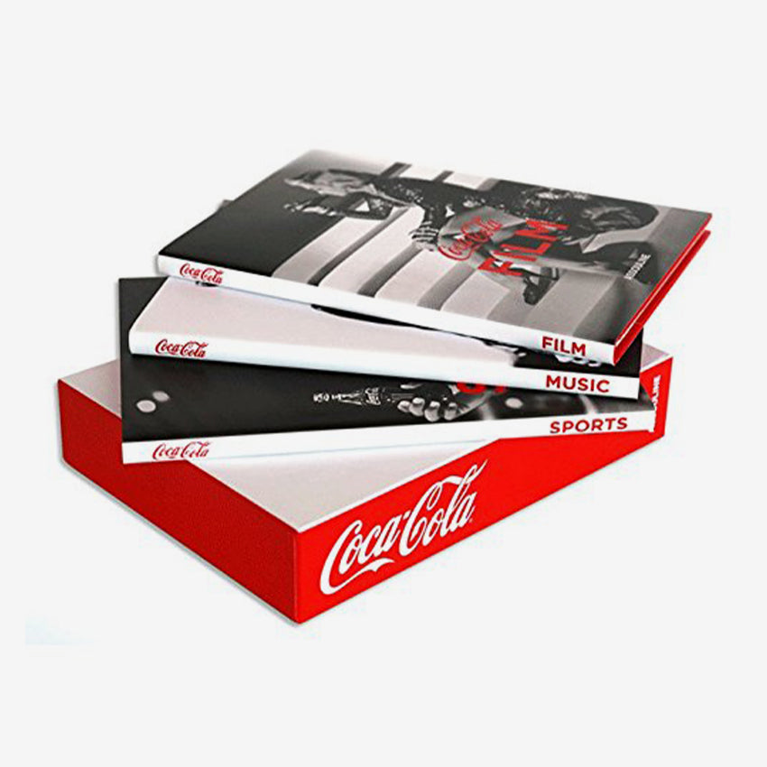 Assouline | Coca-Cola Set of 3: Film, Music, Sports