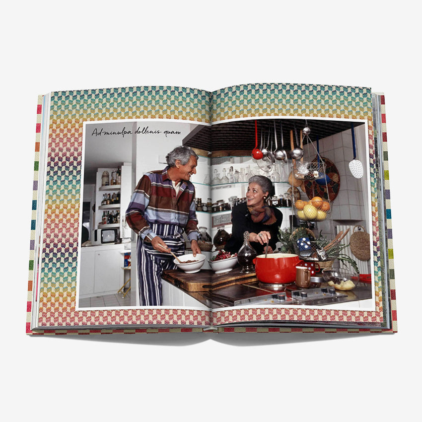 Assouline | Livre de cuisine de la famille Missoni