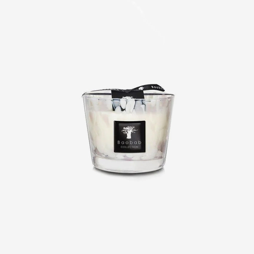 Baobab Collection | White Pearls Scented Candle