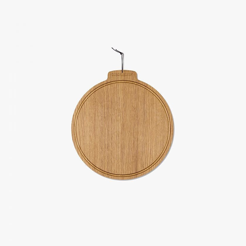 Maison Lipari Breakfast Board Moon | Oiled Oak D: 28 cm  DUTCH DELUXES.