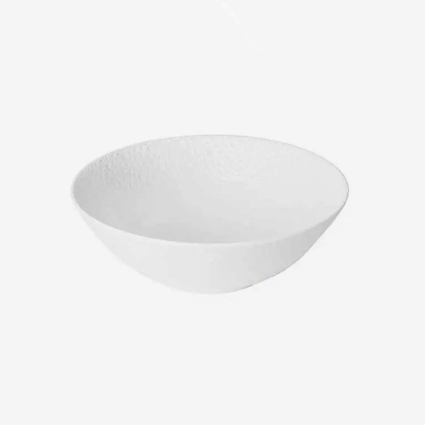 Bernardaud | Ecume White Dinnerware Collection Cereal Bowl (bol à céréales)