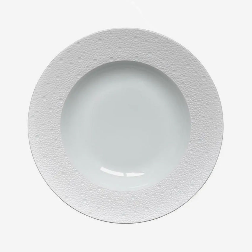 Bernardaud | Collection de vaisselle Ecume Assiette creuse à rebord