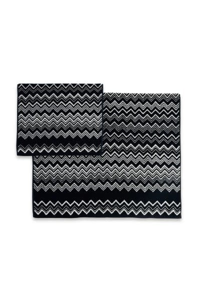 Maison Lipari MISSONI HOME Keith Bath Set (2 Pcs) Colour: 601 Size: (1xHand - 1xTowel)  MISSONI HOME.