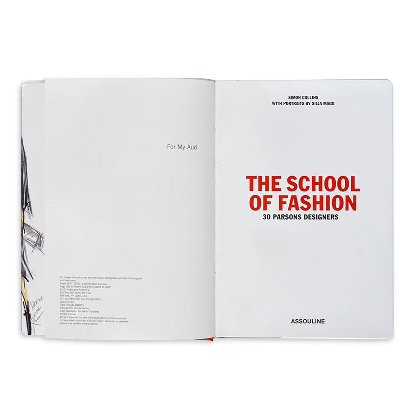 Assouline | L'école de Mode: 30 Créateurs de Parsons