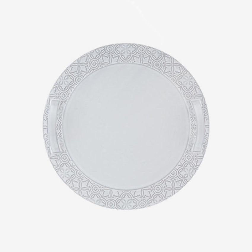 Bordallo Pinheiro | Rua Nova Cheese Tray Antique White