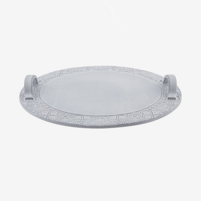 Bordallo Pinheiro | Rua Nova Cheese Tray Antique White