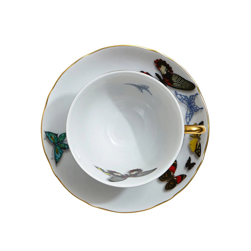 Vista Alegre | Christian Lacroix - Butterfly Parade Tea Cup And Saucer