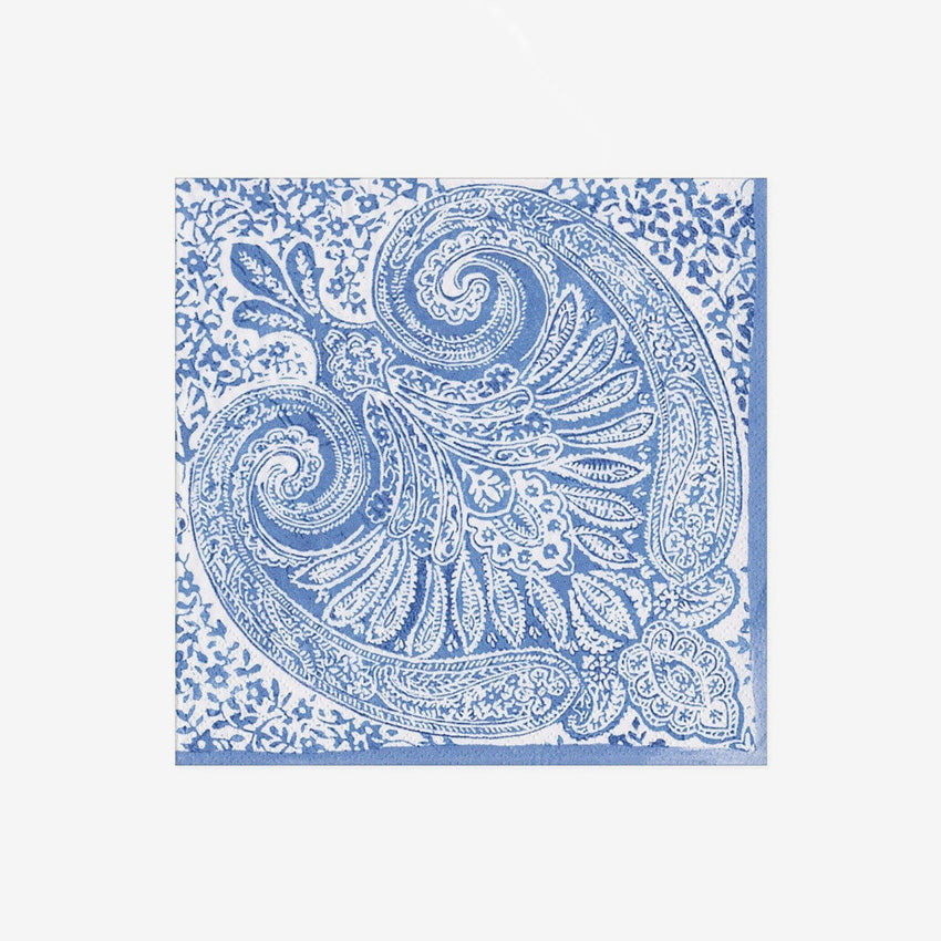 Caspari | Serviette de table Paisley Medallion